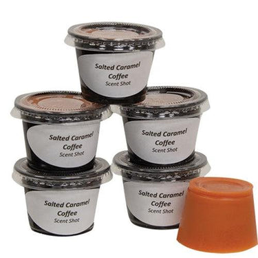 6 Pkg Salted Caramel Coffee Scent Shots - The Fox Decor